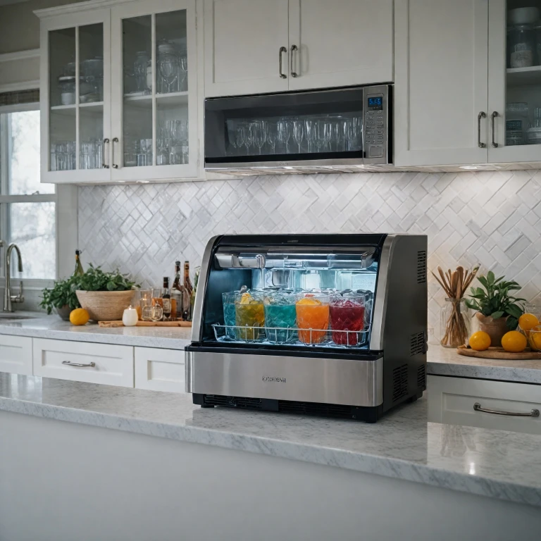 Enhance Your Ice Experience with an Ice Maker Featuring Adjustable Freezing Time