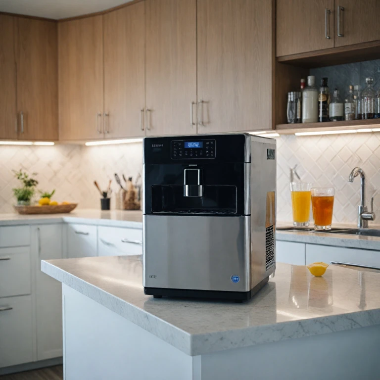 Efficient and Stylish: The Best Countertop Ice Maker with Built-in Storage