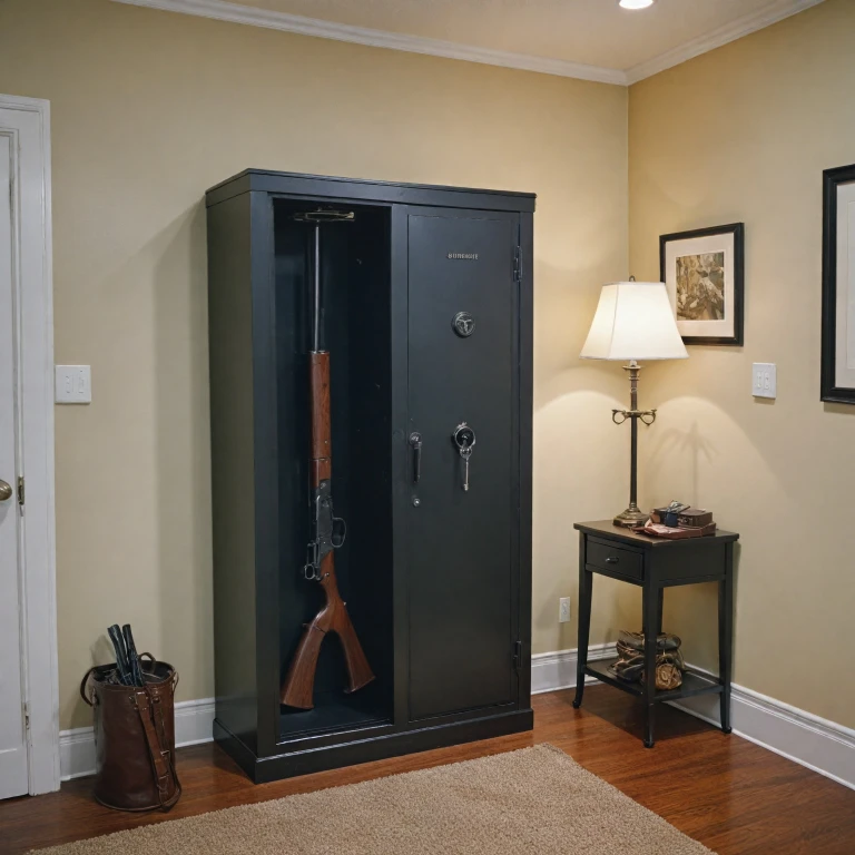 Secure Your Firearms with a Wall-Mounted Rifle Safe