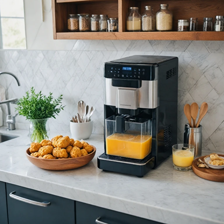 Euhomy's Handy Nugget Ice Maker for Your Countertop