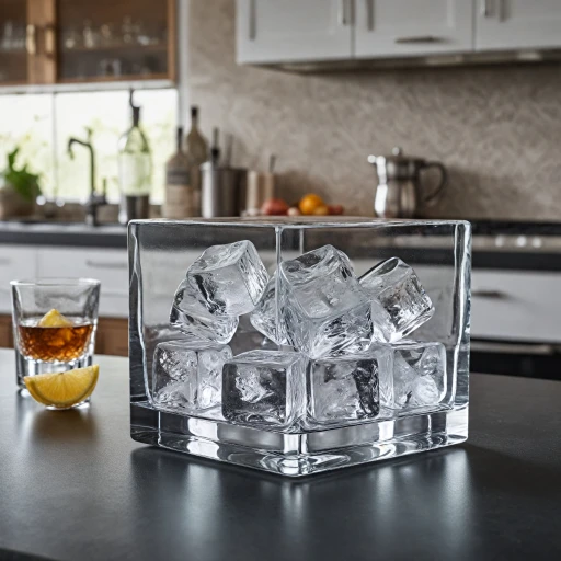 Experience the Magic of the Clear Ice Maker for Large Cubes