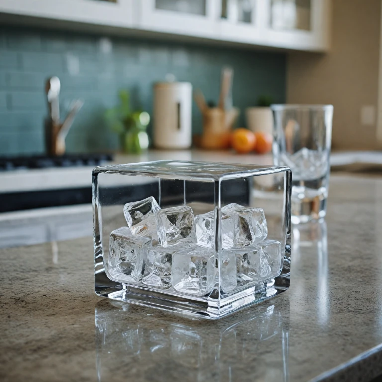 Experience Perfect Clarity with the Berlinzo Clear Ice Cube Maker