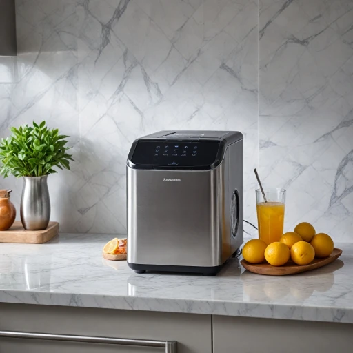 Experience the Convenience of a Portable Ice Machine with Stainless Steel Design and Carry Handle