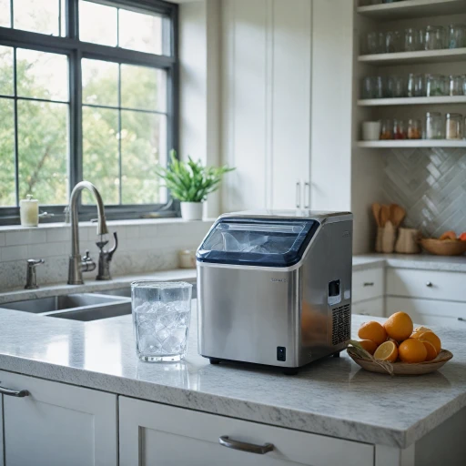 Experience the Convenience of a Portable Ice Machine with Self-Cleaning and Ice Scoop