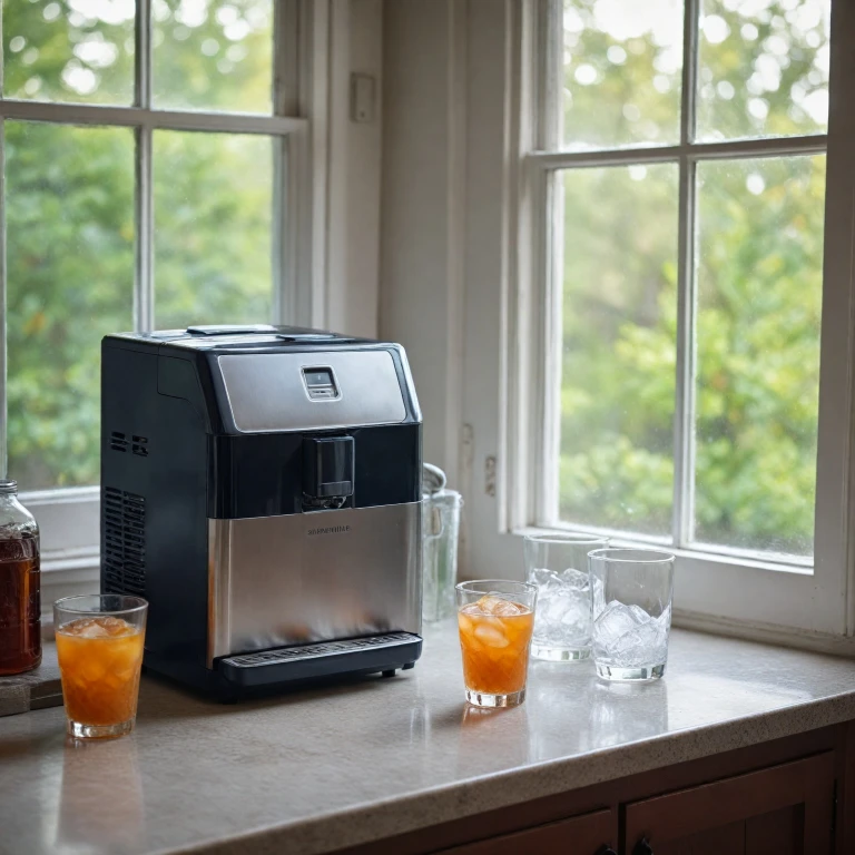 The Joy of Portable Ice Makers with Soft, Chewable Ice