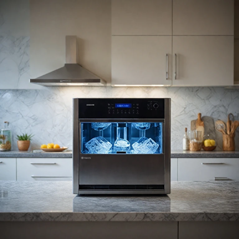 Experience the Magic of Automatic Cleaning in Ice Makers