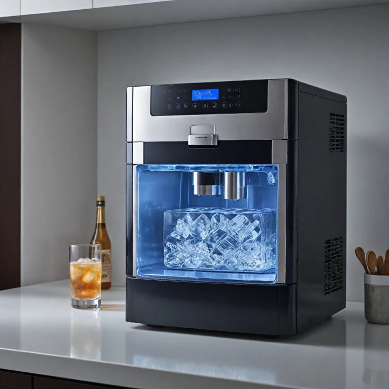 Experience the Future of Ice Making with a Digital Display